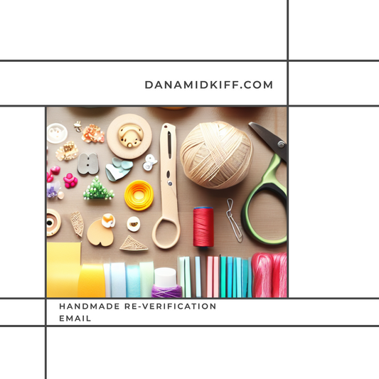 Handmade Re-Verification Email